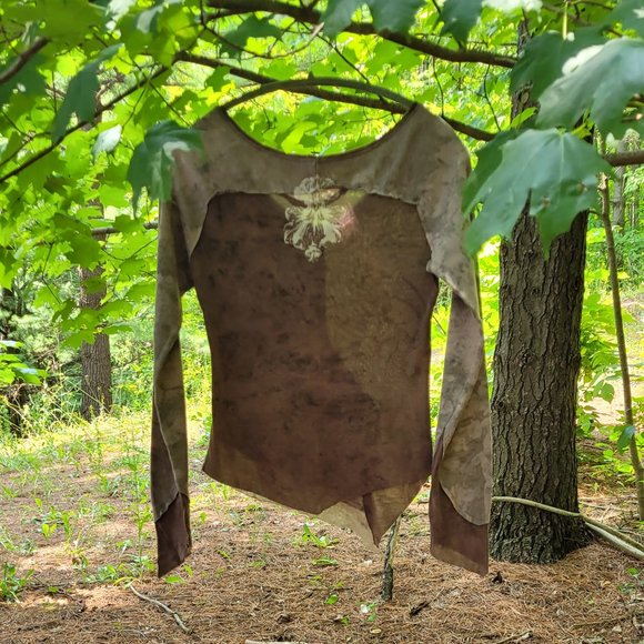 DA-NANG, Unique summer top, S/M, multicolor - Picture 7 of 12